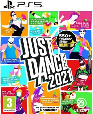 JUST DANCE 2021 PS5 SPIEL (FRANZÖSISCHE BOX - MEHRSPRACHIG IM SPIEL)