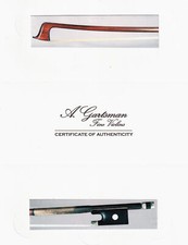 A fine French certified violin bow by Marc Laberte, c. 1950, Very NICE