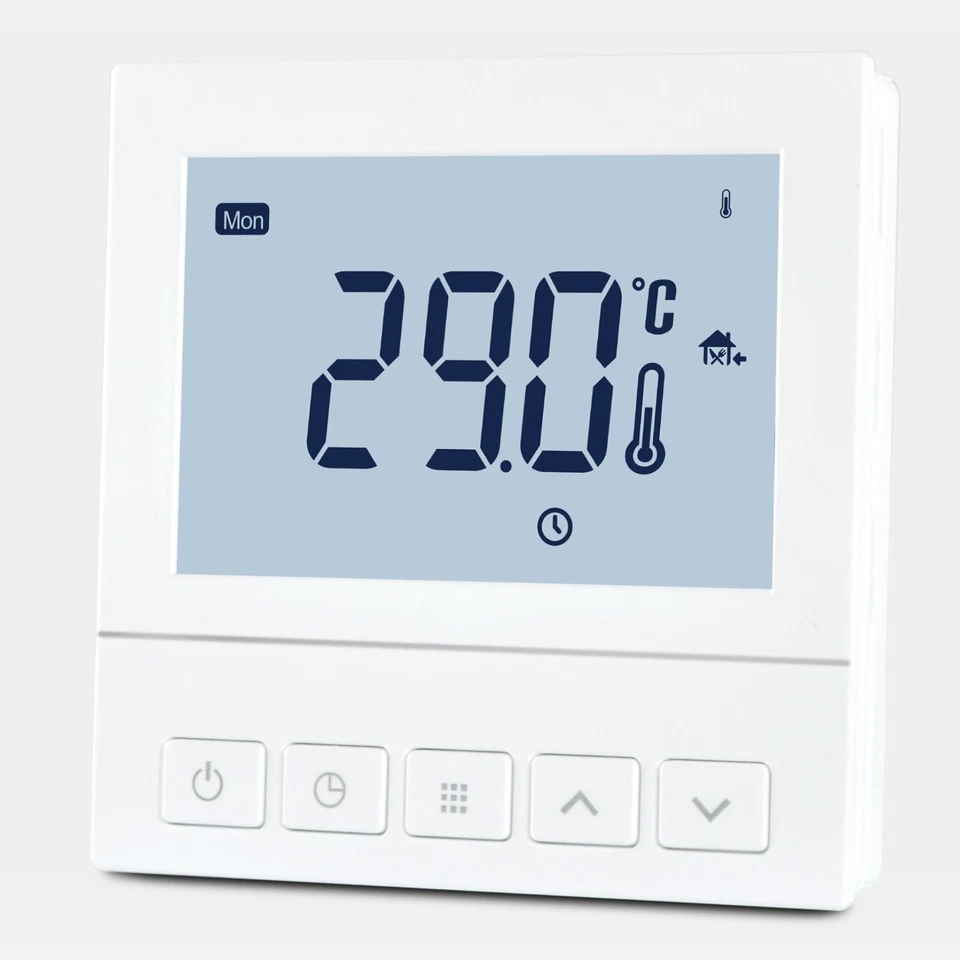 Digital Weekly Programmable LCD Water Underfloor heating Room Heating Thermostat - Image 2 of 4