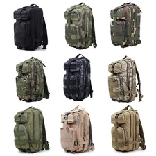 Large Rucksack Tactical Backpack Waterproof Outdoors Hiking Travel Molle Bag