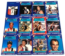 1990 STIMOROL AFL TRADING CARD COMPLETE TEAM SET- ST. KILDA (12) - EXCELLENT*
