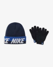 Nike Navy Big Kids' Beanie Hats ONLY One Size pno1721