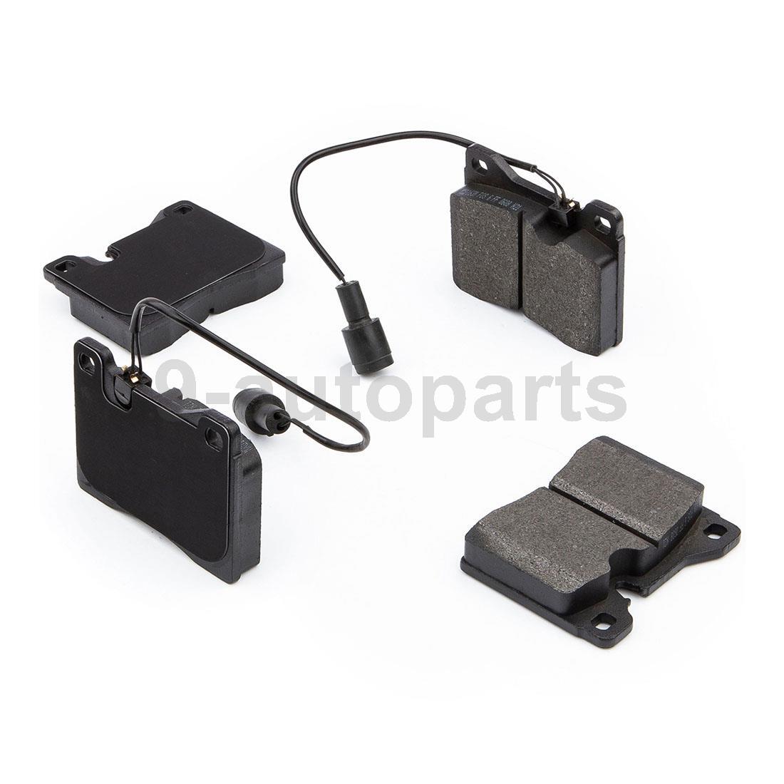 Front & Rear Brake Pads Kit For 1983 1984 1985 1986 1987 Maserati Biturbo