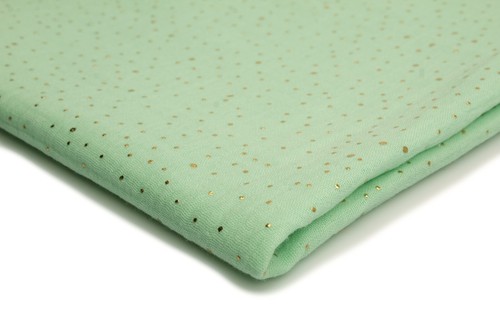 Cotton Fabric Muslin double gauze with golden dots 50 x 130 cm - Picture 103 of 106