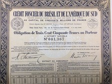 Brasilien 1941 Crédit Land Der Brasilien Und L’Amerika Süd Letulle Action