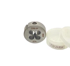 7/32-24 BSW 52100 HCS Die, Stanley Plane Restoration Tools #12-24