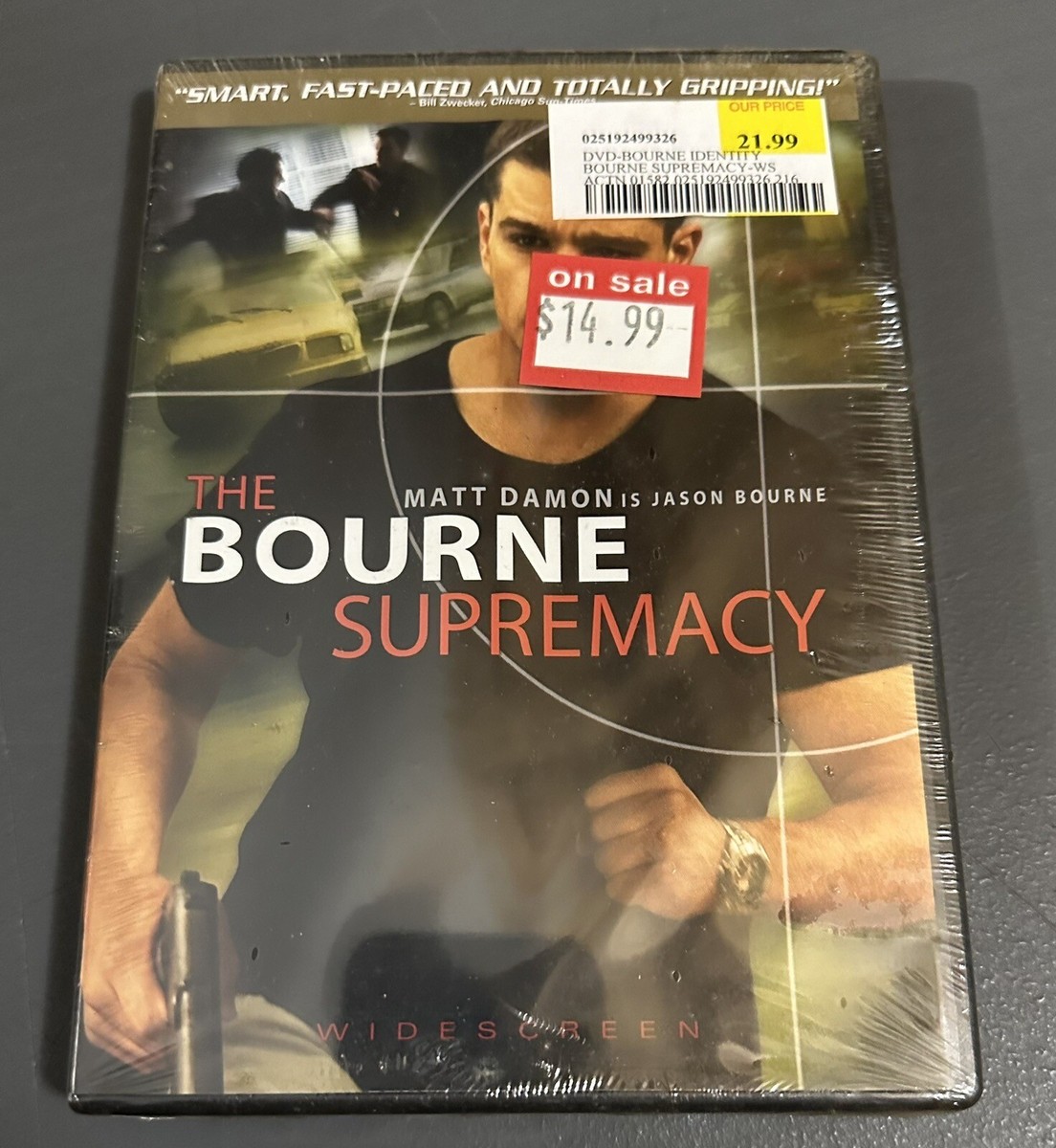 The Bourne Supremacy (DVD, 2004, Full Screen) Matt Damon, Julia
