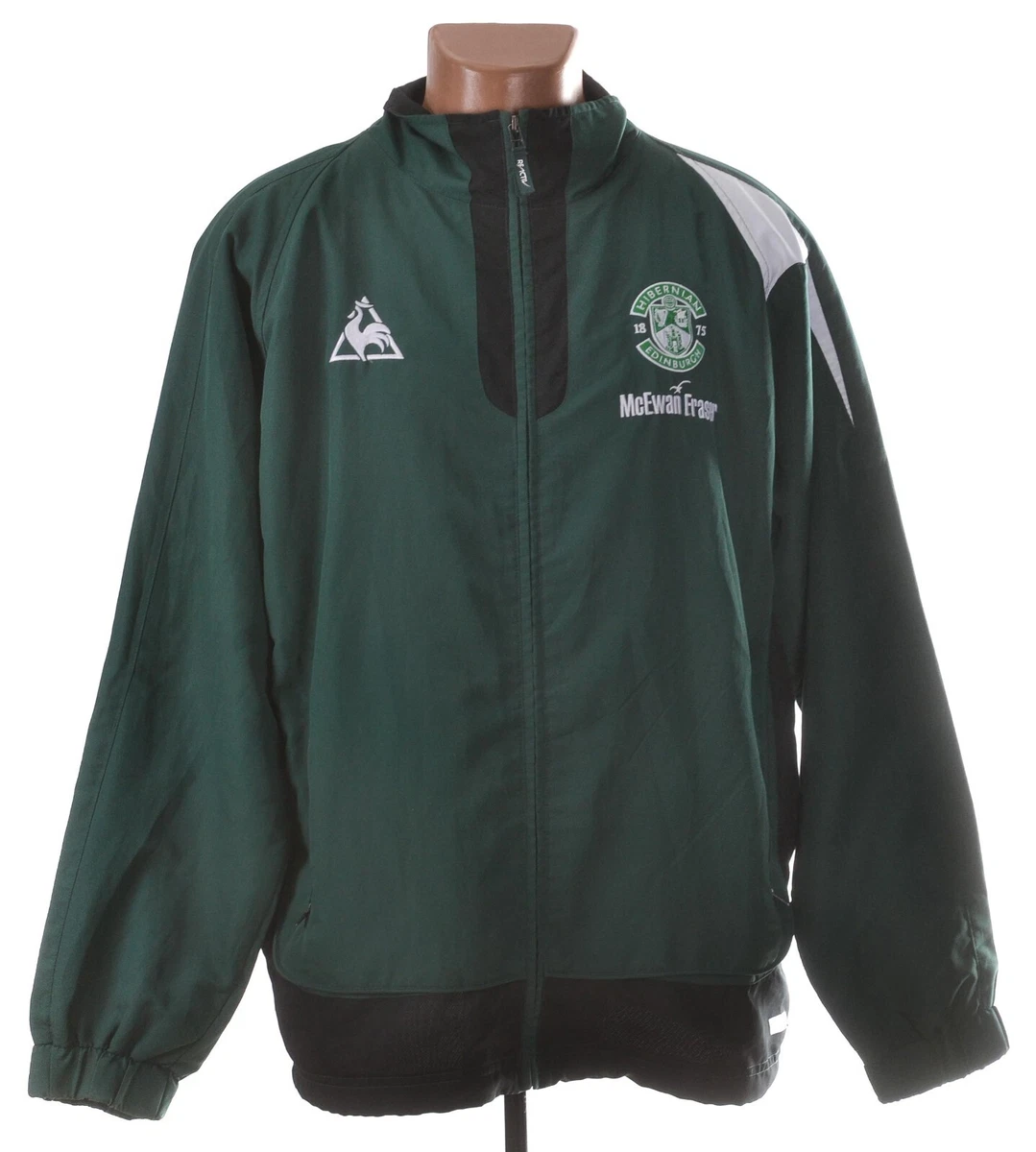 Maillot Extérieur Hibernian 2005-2006 - Le Coq Sportif, Taille S, Noir - Numéro 20 Fletcher, Occasion 8/10