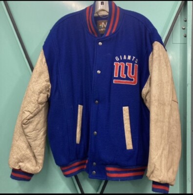 MIRAGE NFL THROWBACK 90s VINTAGE COLLECTION JACKET NEW YORK 1956 GIANTS ...