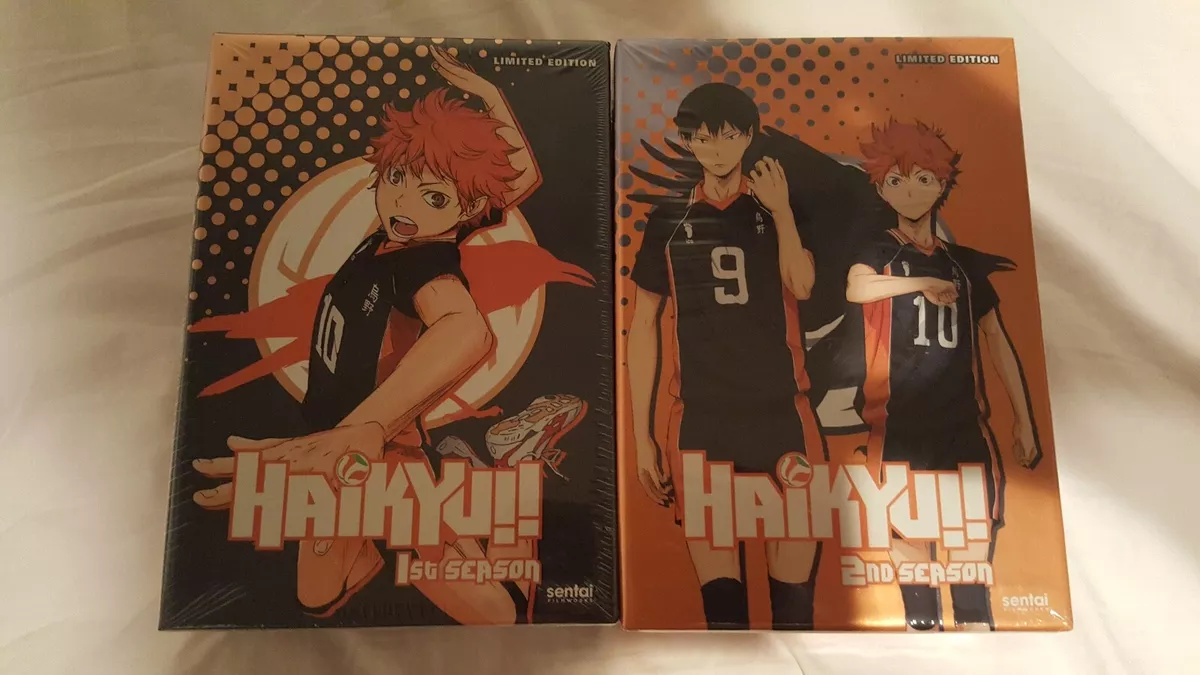 Haikyu Haikyuu Season 2 BLU-RAY 3 DISC BLURAY FROM Premium Box Limited  Edition