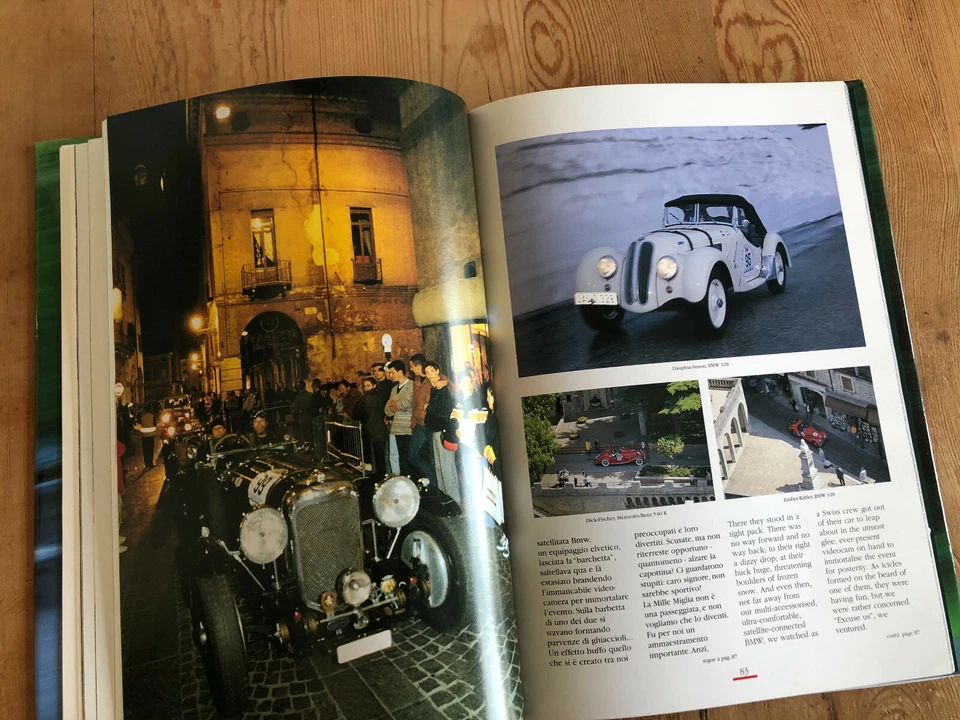 Book Mille Miglia - 1999 - Italian & English - 33.5 Cm X 23.5 Cm - Image 4 of 4