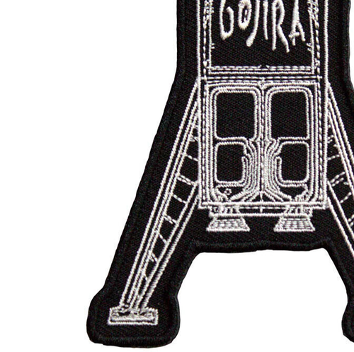 GOJIRA Iron-On Patch: SHUTTLE: logo Official Licensed Merchandise fan gift £pb - Foto 6 di 12