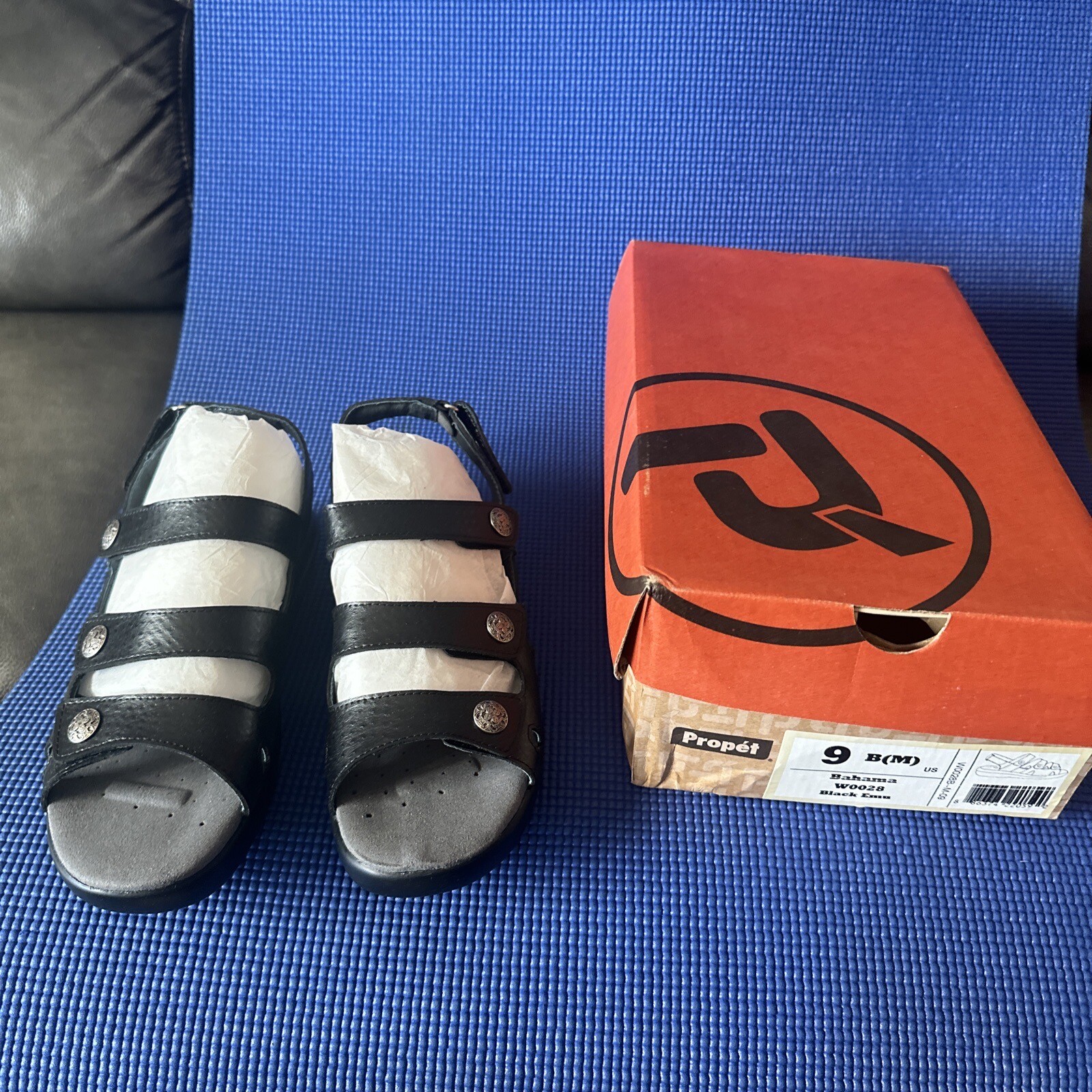 APL Sandali Propet Bahama neri Emu 9 M