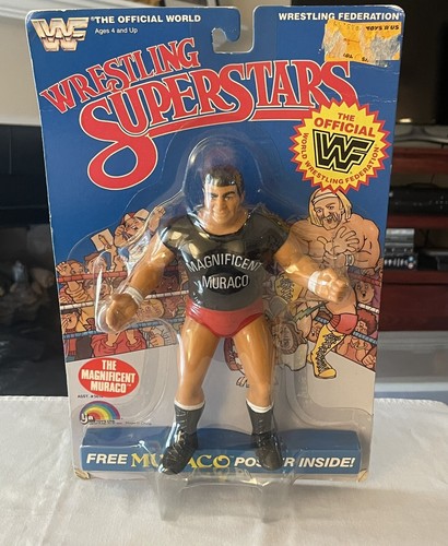 WWF LJN wrestling figure Magnificent Muraco sealed...