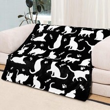 Cute Cat Blanket Warm And Plush Throw Great Gifts For Adults Kids And Women 60x8