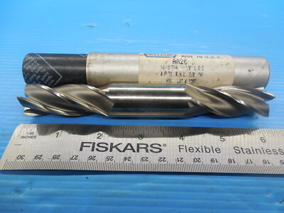 NEW WELDON 13/16 DIA. 1 7/8'' LOC DOUBLE SQUARE END MILL 4 FL AA 26-6 CNC TOOLING