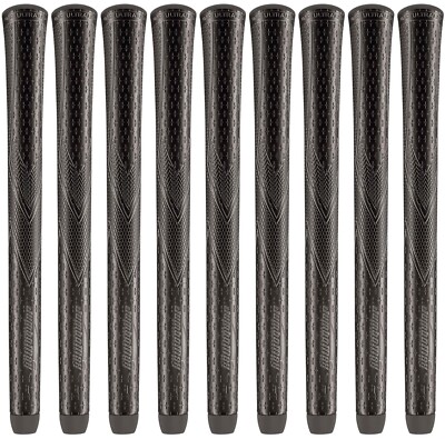 JumboMax JMX Ultralite BLACKOUT Golf Grips - ''Medium'' Size (+5/16'') - Set of 9