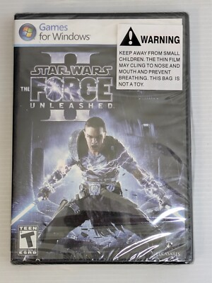 Star Wars FORCE UNLEASHED II 2 PC Games for Windows DVD  New Sealed