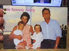 N1 MASSACHUSETTS Postcard Hyannis Port John F Kennedy Family Jackie Caroline Jr