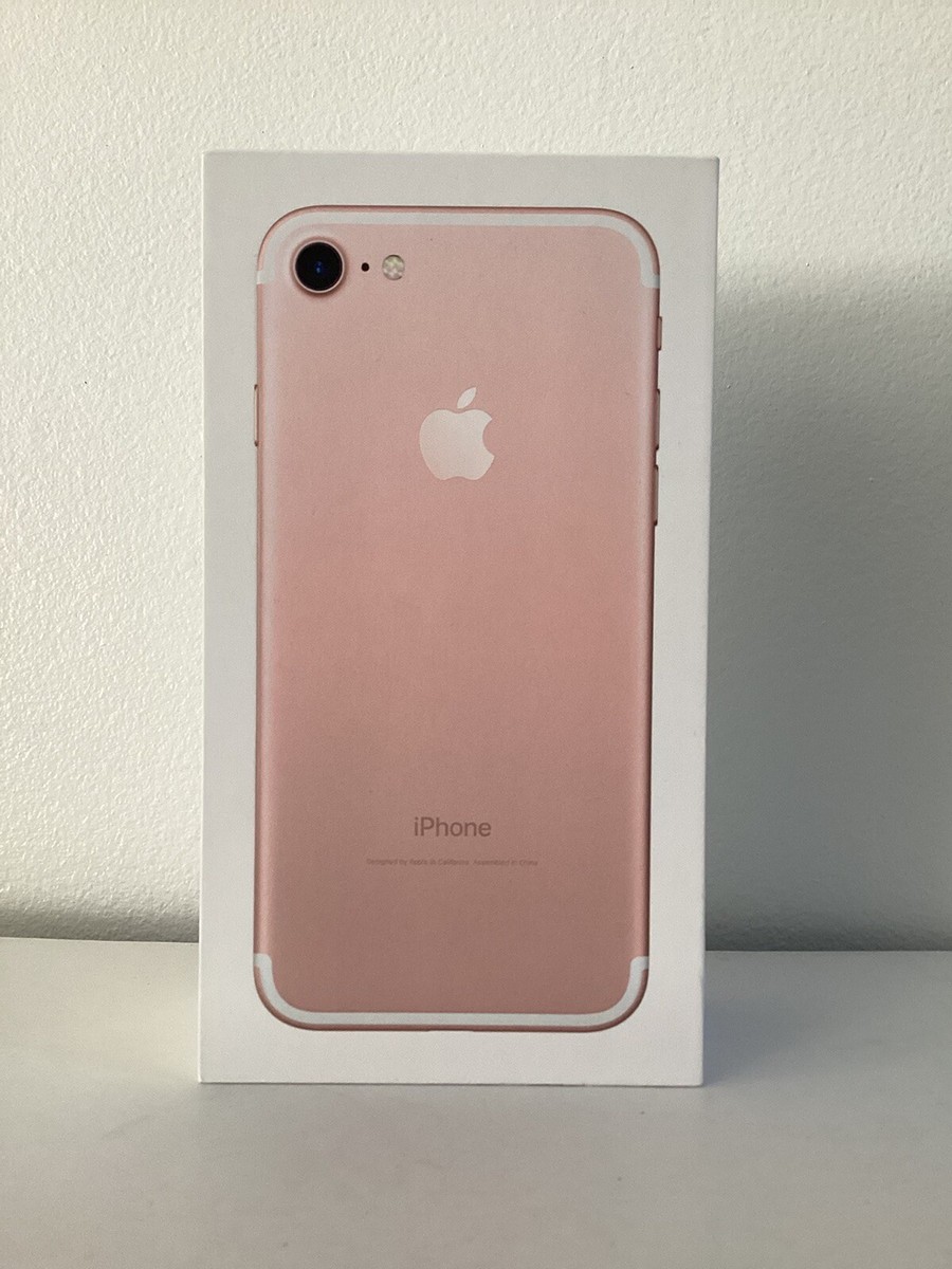 Iphone 7 Rose Gold 32GB EMPTY Box | eBay