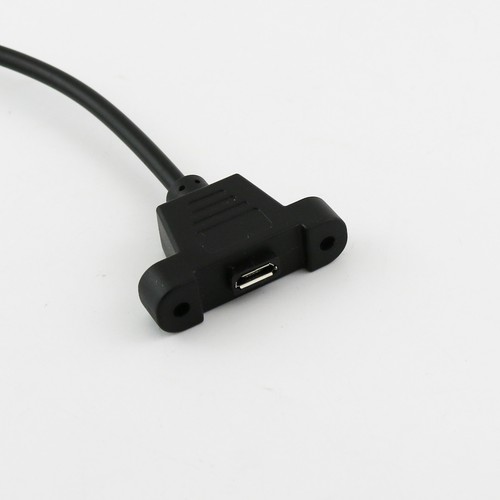 1x USB Micro Female to USB 3.1 Type C Male Panel Mount Data Charging Cable 1.5ft - 第 5/8 張圖片