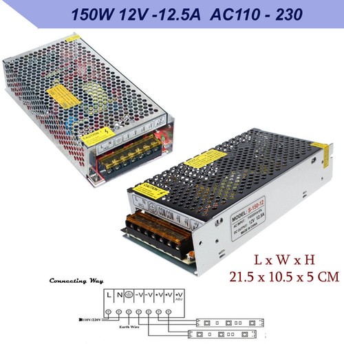 DC12V Top Qualität LED Treiber Netzteil Transformator LED Streifen Licht MR16, CCTV - Bild 15 von 53