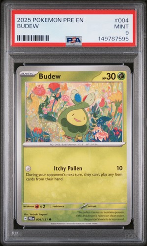 Budew graded PSA 9 for sale on eBay