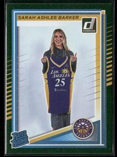 2025 Donruss WNBA #100 Sarah Ashlee Barker Green Shimmer