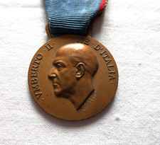 MEDAGLIA UMBERTO II° RE D'ITALIA FEDELTA' FERT 1946 MONARCHIA SAVOIA REGNO