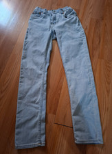 Levis 502 Jeans Boys Youth Regular Size 16 Regular light Blue Denim
