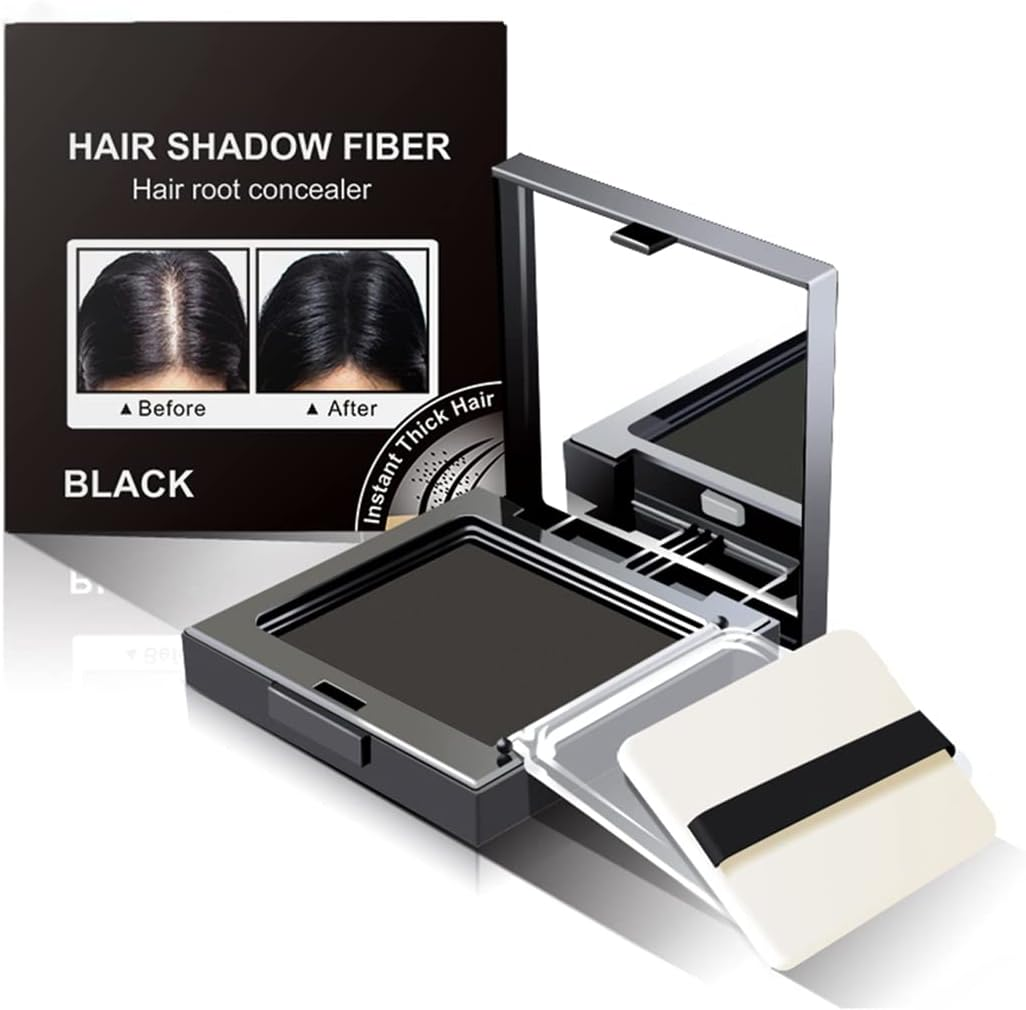 Hair Root Concealer-New Type Hairline Powder,Root Touch up Powder,Instantly Cove