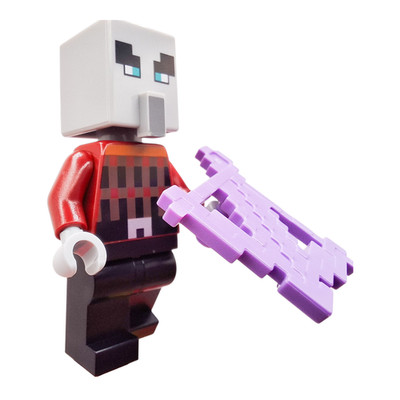 LEGO  Minecraft Minifigur min195 Illager Pillager Armbrust mit Pfeil 21267 Neu