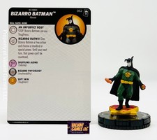 DC Heroclix Bizarro Batman 062 w/ Card Joker's Wild Set