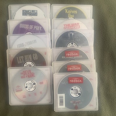 Lot of 11 Redbox DVD Movies Good Condition. Various Genre.