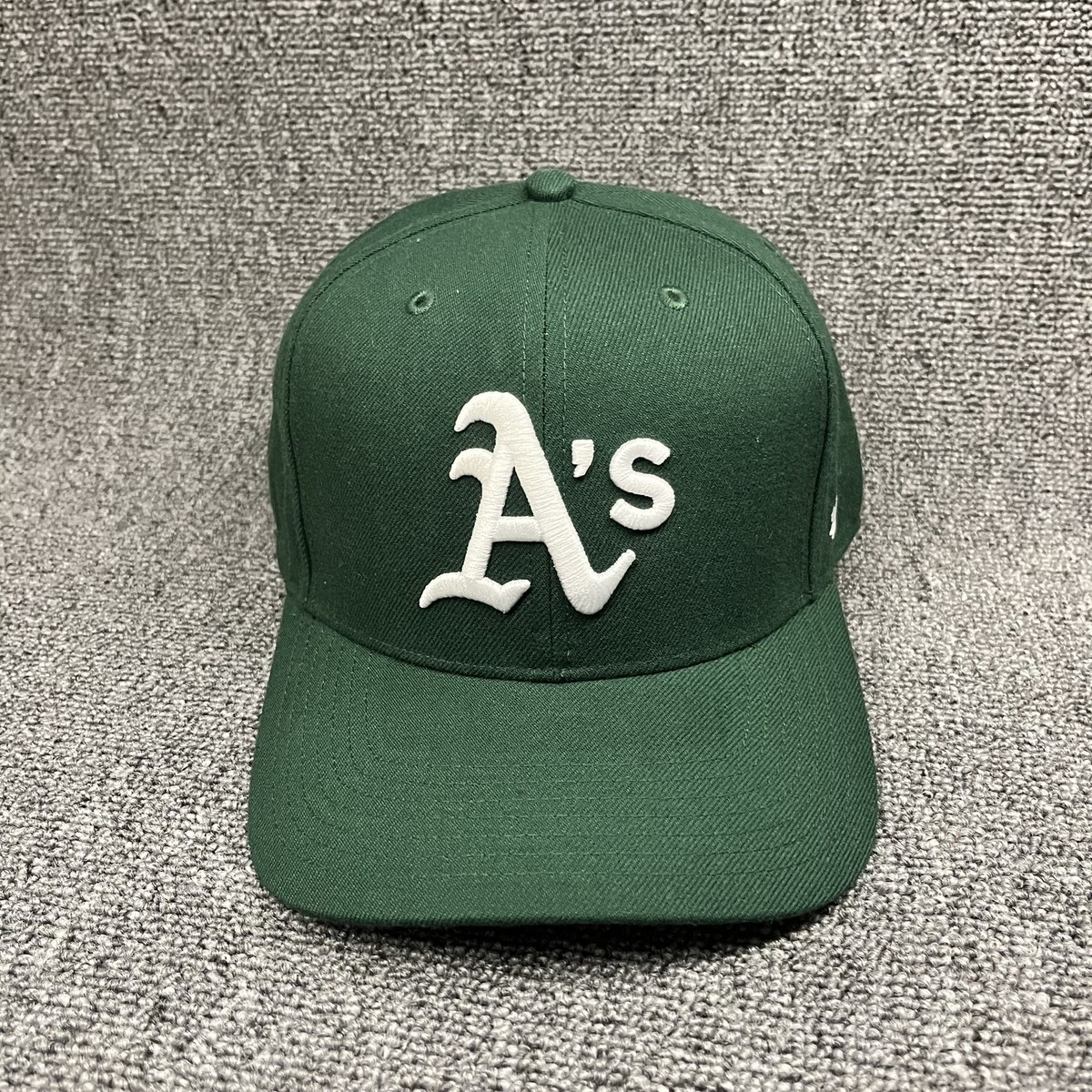 Oakland Athletics A's '47 Brand MVP Snapback Hat Green White MLB Baseball Cap