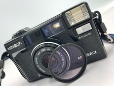 Minolta Hi-matic AF2-M Film Camera Fully Working No Customs Fees US