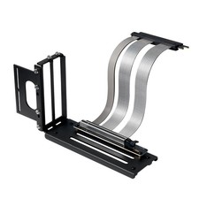 PCIE 5.0 Riser Cable with 3 Slots Vertical GPU Mount Bracket Kit, Gen 5 GPU G...