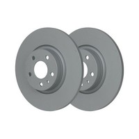 2X Bremsscheibe ATE 24.0115-0108.1 Passend FüR Fiat