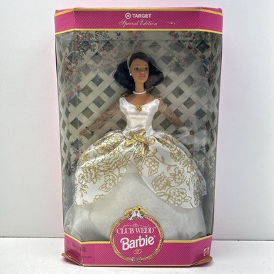 NEW NRFB Club Wedd Barbie African American AA Target SpEd 1997 Bride Wedding