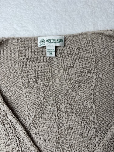 Austin Reed London NY Women's Beige Cotton Blend Stretch Sweater Set ...