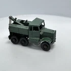 Matchbox Moko Lesney Diecast No. 64 Scammell Breakdown Truck Green Grey Hook