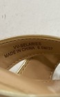 Vince Camuto Selaries Nude Gold Trim Block Heel Slide Mule Sandals Size 6.5 — photo 6