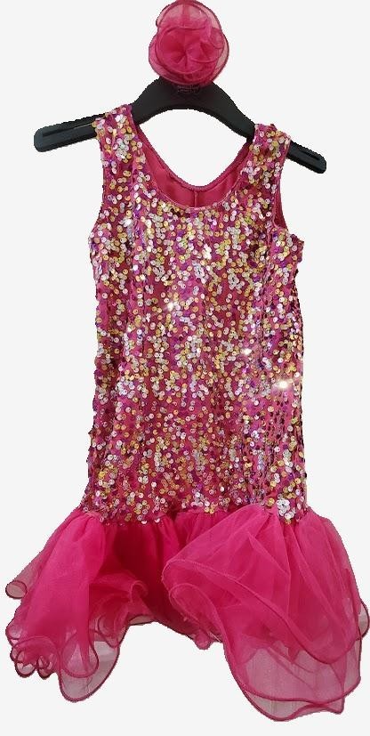 Revolution Girls Dance Costume Jade Dress Diamond… - image 2