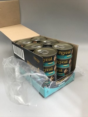 24 Cans Reveal Tuna Fillet Recipe In Gravy Wet Cat Food 2.47 Oz Exp 2028