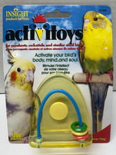 Activitoys Leapfrog JW Pet For Parakeets cockatiels similar Sized Birds Toy NEW