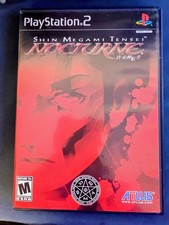 Shin Megami Tensei: Nocturne (Sony PlayStation 2, 2004) CIB (Great Condition)