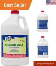 Eco-Friendly Klean-Strip Muriatic Acid, 1 Gallon - Brightens Concrete & Masonry