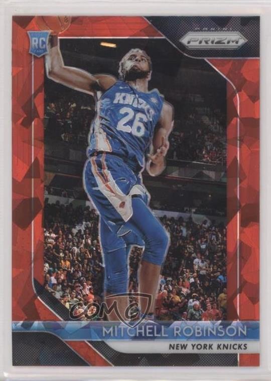 2018-19 Panini Prizm Red Ice Prizm Mitchell Robinson #227 12g7