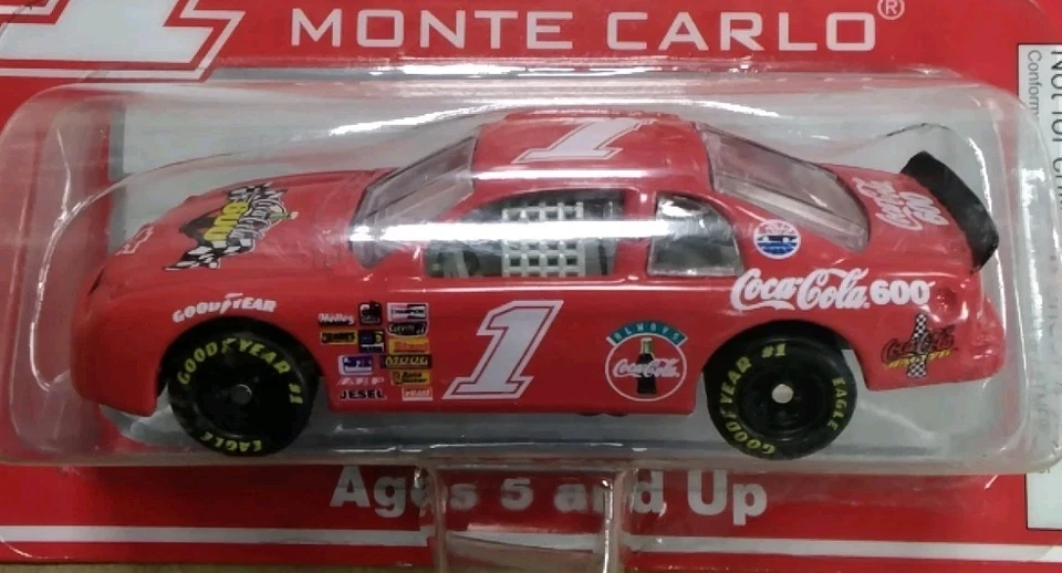 1997 Revell Racing Coca Cola 600 Monte Carlo Die Cast #1 Car 1:64 Scale A10 - Image 2 of 4