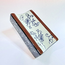 Temp-tations by Tara Floral Lace Rolling Pin Rest Stand Base Replace Soap Dish